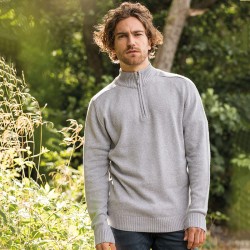 Sustainable & Organic Sweatshirts Wakhan ¼ regen zip knit sweater Adults  Ecological AWDis Ecologie brand wear
