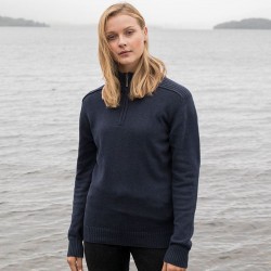 Sustainable & Organic Sweatshirts Wakhan ¼ regen zip knit sweater Adults  Ecological AWDis Ecologie brand wear