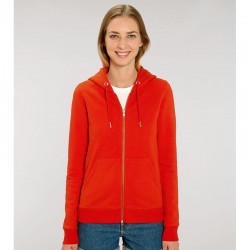 Sustainable & Organic Sweatshirts Women's Stella Editor iconic zip-thru hoodie sweatshirt (STSW149) Adults  Ecological STANLEY/STELLA brand wear