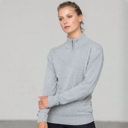 Sustainable & Organic Sweatshirts Wakhan ¼ regen zip knit sweater Adults  Ecological AWDis Ecologie brand wear