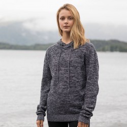 Sustainable & Organic Hoodie Iguazu regen knitted hoodie Adults  Ecological AWDis Ecologie brand wear