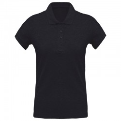 Sustainable & Organic Polos Women's organic piqué short sleeve polo shirt Adults  Ecological KARIBAN brand wear