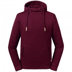 Sustainable & Organic Sweatshirts Pure organic high collar hooded sweatshirt Adults  Ecological Russell brand wear