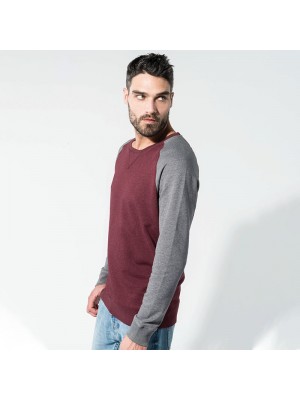 Sustainable & Organic Sweatshirts Organic two-tone sweatshirt Adults  Ecological KARIBAN brand wear