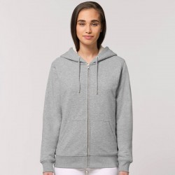 Sustainable & Organic Hoodie Warmer unisex Sherpa lined zip-thru hoodie (STSU715) Adults  Ecological STANLEY/STELLA brand wear