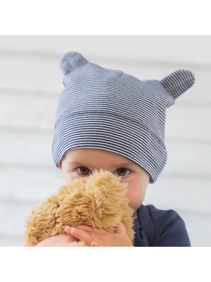 Sustainable & Organic Babywear Little hat with ears Kids  Ecological BABYBUGZ brand wear