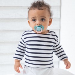 Sustainable & Organic Babywear Baby Breton top Kids  Ecological BABYBUGZ brand wear