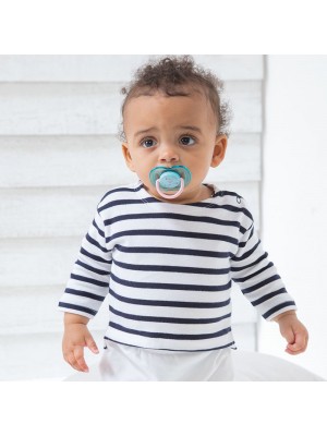 Sustainable & Organic Babywear Baby Breton top Kids  Ecological BABYBUGZ brand wear