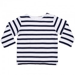 Sustainable & Organic Babywear Baby Breton top Kids  Ecological BABYBUGZ brand wear