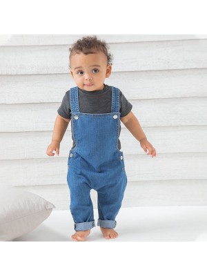 Sustainable & Organic Babywear Baby Rocks denim dungarees Kids  Ecological BABYBUGZ brand wear