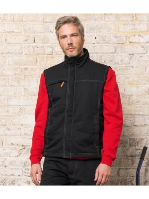 Plain WORKER PRO BODYWARMER SOLS