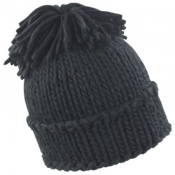 Plain Spider pom pom hat Result