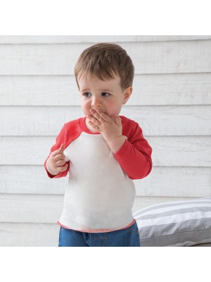 Sustainable & Organic Babywear Baby baseball T Kids  Ecological BABYBUGZ brand wear