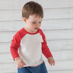 Sustainable & Organic Babywear Baby baseball T Kids  Ecological BABYBUGZ brand wear