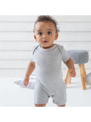 Sustainable & Organic Babywear Baby striped playsuit Kids  Ecological BABYBUGZ brand wear