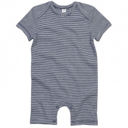 Sustainable & Organic Babywear Baby striped playsuit Kids  Ecological BABYBUGZ brand wear