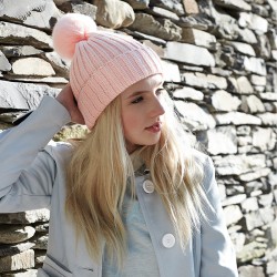 Beanie Arosa bobble Beechfield Headwear 