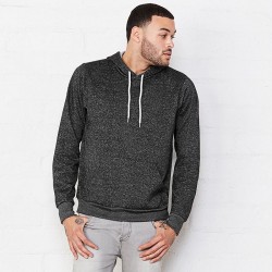 Plain Unisex polycotton fleece pullover hoodie Bella+Canvas 240 GSM