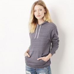 Plain Unisex polycotton fleece pullover hoodie Bella+Canvas 240 GSM