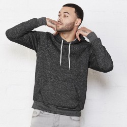 Plain Unisex polycotton fleece pullover hoodie Bella+Canvas 240 GSM