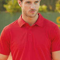 Plain Polo Shirt Performance Fruit of the Loom 140 GSM