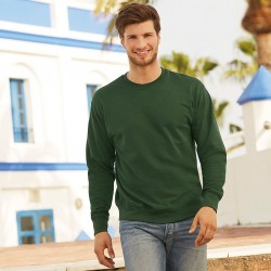 Plain Sweatshirt Lightweight Drop Shoulder Fruit Of The Loom 240 GSM