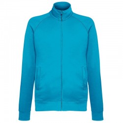 Plain Sweat Jacket Lightweight Fruit Of The Loom 240 GSM