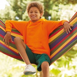 Kids Plain Sweatshirt Lightweight Hooded Fruit of the Loom 240 GSM