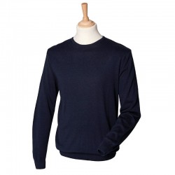 Plain Crew neck jumper Henbury 12 Gauge