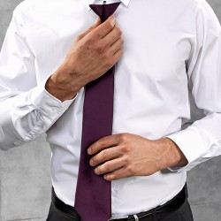 Plain Tie 'Colours' Satin Clip Premier