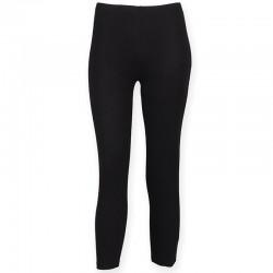 Plain Leggings Ladies 3/4 Skinnifit 190 GSM