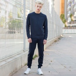 Plain Unisex slim fit sweatshirt Skinnifit 250 GSM