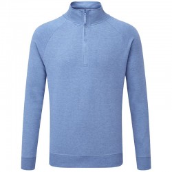 Plain HD ¼ zip sweatshirt Russell 250 GSM