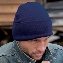 Plain Woolly ski hat Result 340 GSM