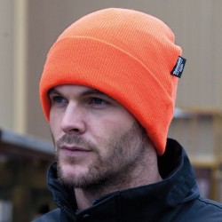 Plain Woolly ski hat with Thinsulate™ insulation Result 340 GSM