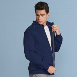 Plain Sweatshirt Premium Full Zip Gildan 288 GSM