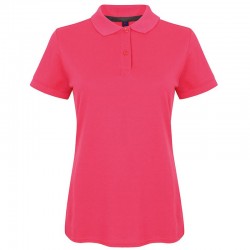 Plain Women's micro-fine piqué polo shirt Henbury 180 GSM