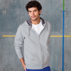 Plain Hoody Heavy Zip Contrast Kariban 360 GSM