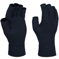 Plain Mitts Fingerless Regatta