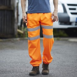 Plain jogging pants men's Hi vis 280 GSM