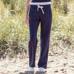 Plain Pants Ladies Track Front Row 330 GSM