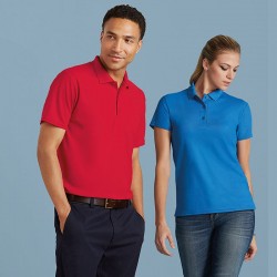 Plain Polo Shirt Double Pique Gildan 190 GSM