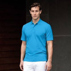 Plain Polo Shirt Stretch Pique Henbury 200 GSM