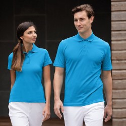 Plain Polo Shirt Stretch Pique Henbury 200 GSM