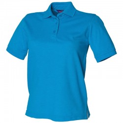 Plain polo Women's 65/35 Henbury 200 GSM