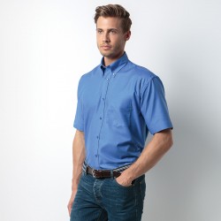 Plain Shirt Short Sleeve Workwear Oxford Kustom Kit 135 GSM