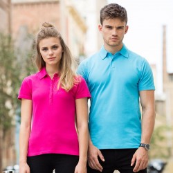 Plain Short sleeve stretch polo Skinnifit 200 GSM