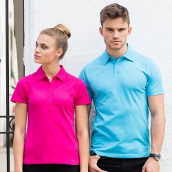 Plain Short sleeve stretch polo Skinnifit 200 GSM