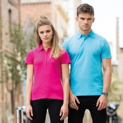 Plain Women's short sleeve stretch polo Sf 200 GSM