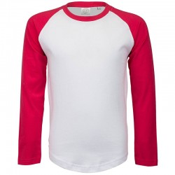 Plain T-Shirt Long Sleeve Skinnifit 140 GSM Kids